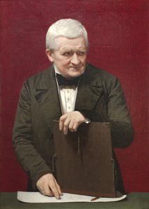 C.W. arcképe Eckersberg alkotó: Johan Vilhelm Gertner